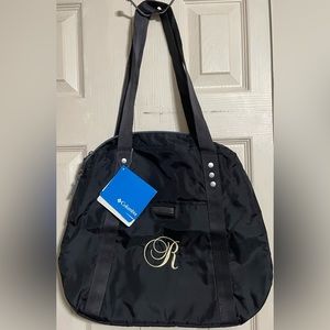 Columbia Mini Tote Embroidered Letter R New With Tags